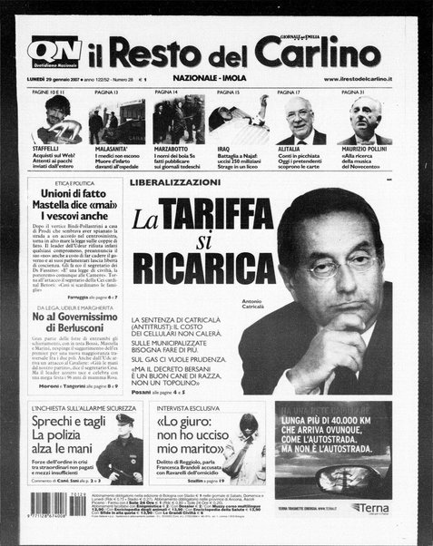 Il Resto del Carlino : giornale dell'Emilia